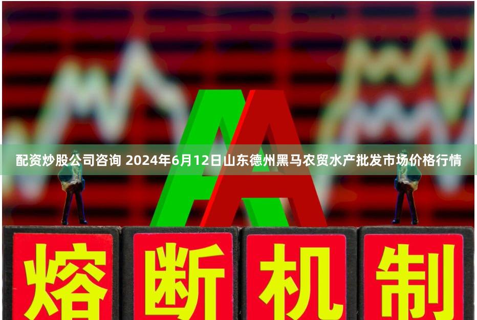 配资炒股公司咨询 2024年6月12日山东德州黑马农贸水产批发市场价格行情