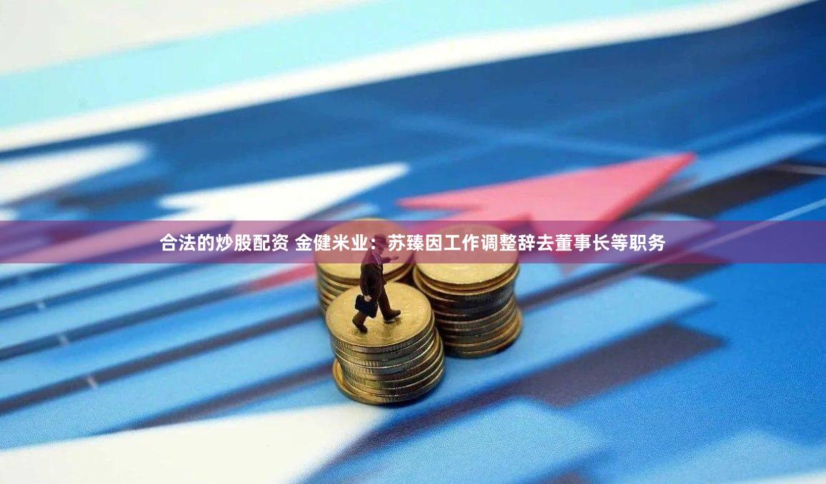 合法的炒股配资 金健米业：苏臻因工作调整辞去董事长等职务