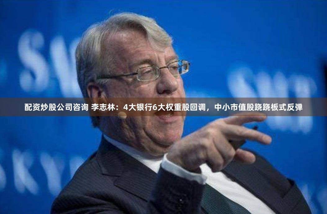 配资炒股公司咨询 李志林：4大银行6大权重股回调，中小市值股跷跷板式反弹